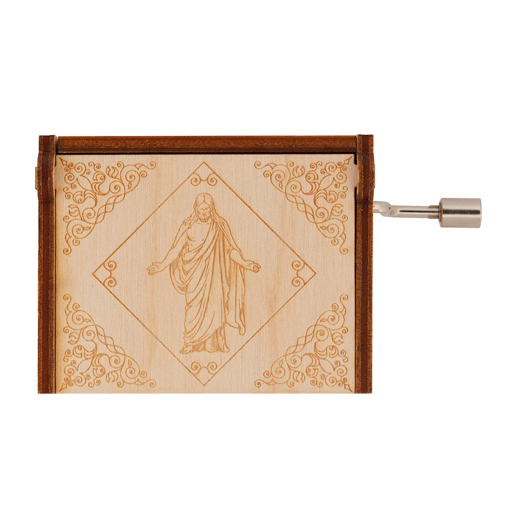 Elegant Christus Music Box | LDS Music Boxes